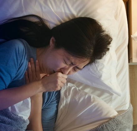 Woman Coughing During Pregnancy | Neeva Baby