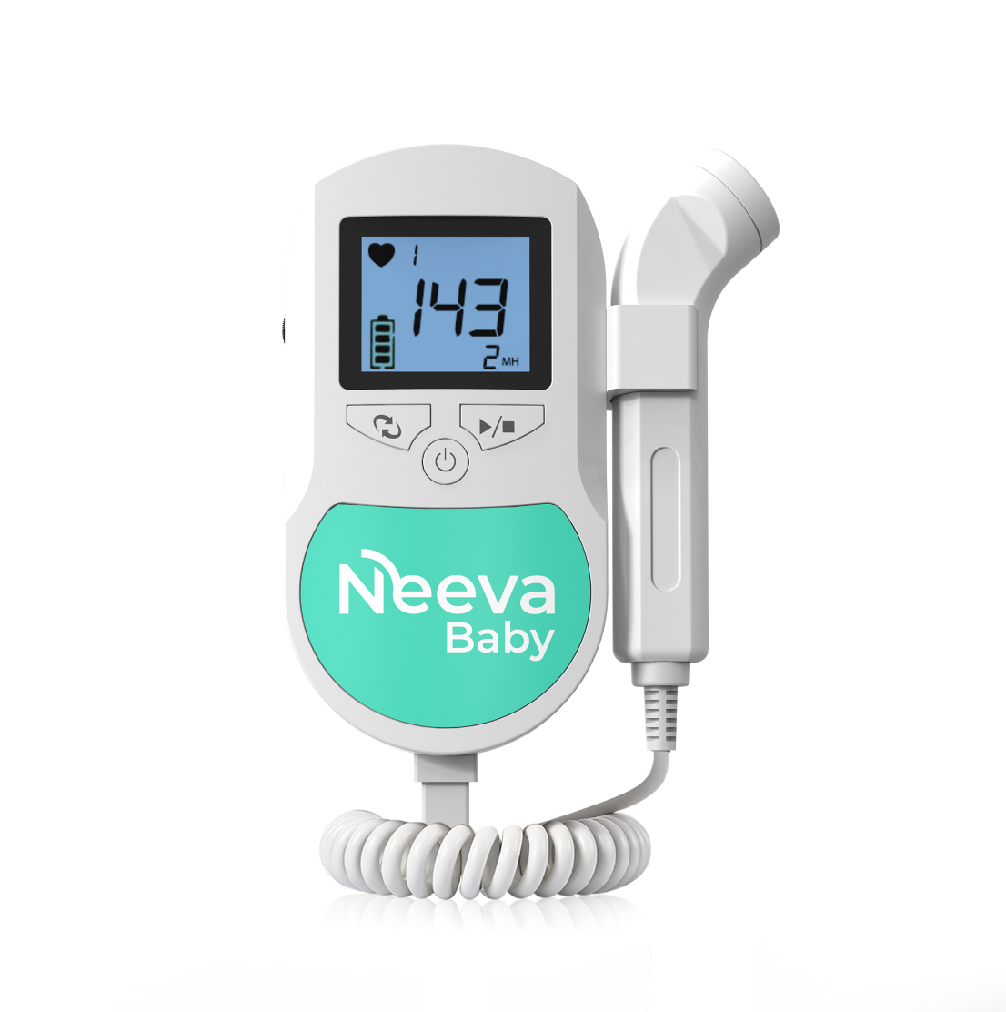 Neeva Baby Hearbeat Listening Device (Gel Included)