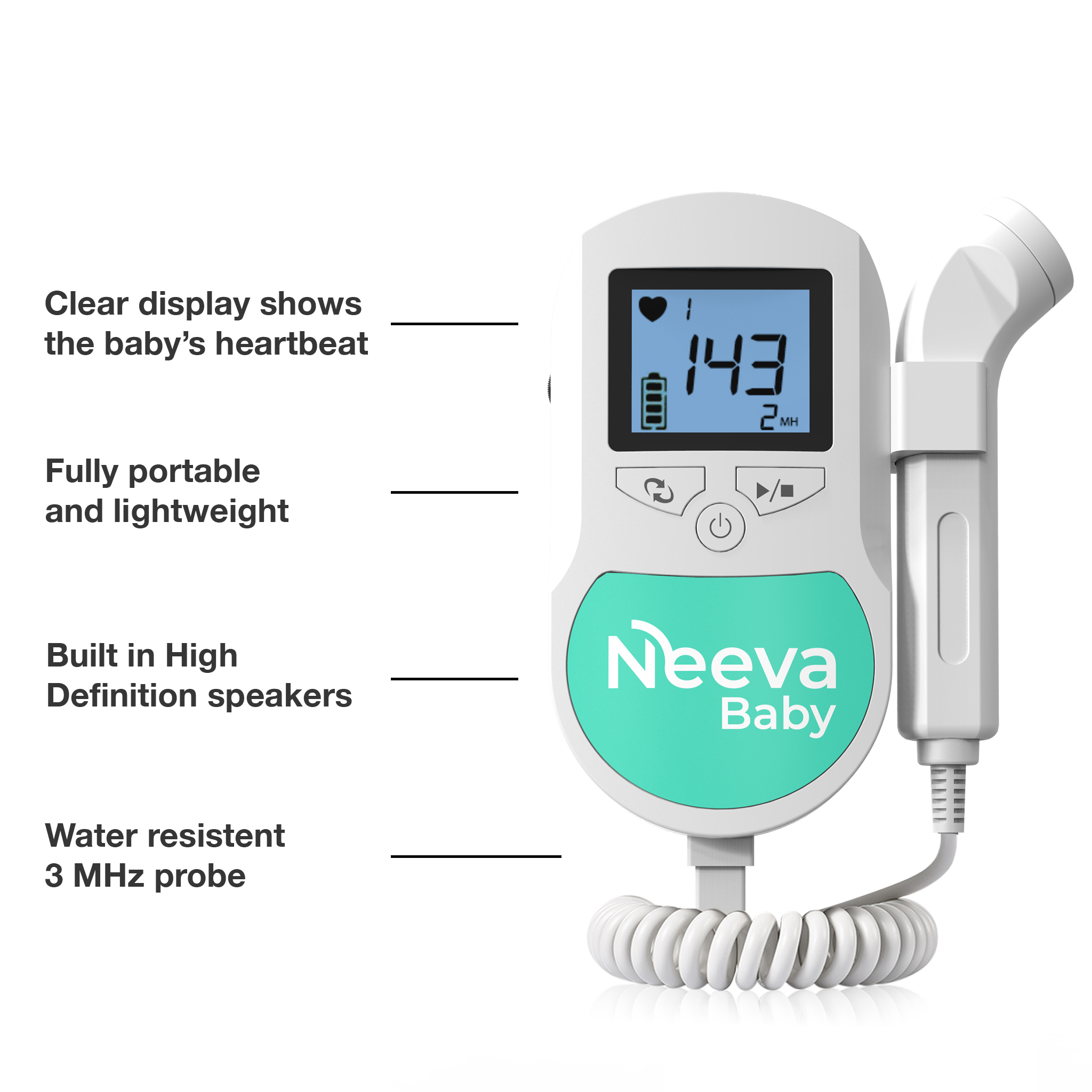 Neeva Baby Fetal Doppler | Neeva Baby